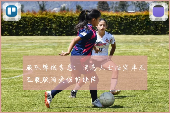 狼队锋线告急:消息人士证实库尼亚腹股沟受伤将缺阵